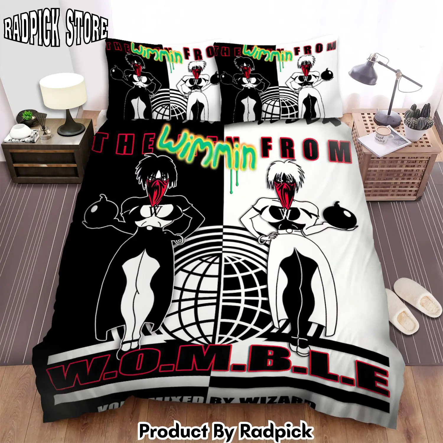 Radpick alabama 3 present womble album music bed sheets spread comforter duvet cover bedding sets rp3278869
